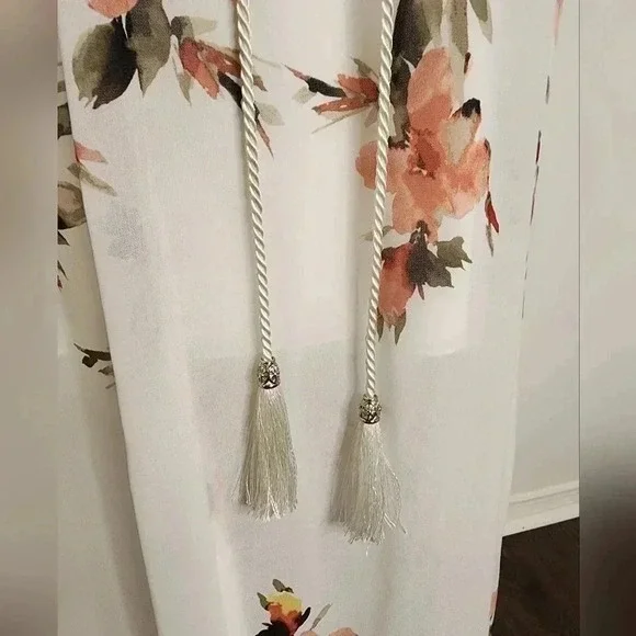 White House Black Market Off-the-Shoulder Floral Maxi Dress size S - Picture 16 of 16